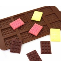 Tahtakale Toptancı Tablet Silikon Çikolata Kalıbı Mini 12'li BT1208 Tahtakale Toptancı Tablet Silikon Çikolata Kalıbı Mini 12'li BT1208