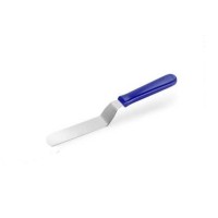 Tahtakale Toptancı Eğik Pasta Sıvama Spatulası Oval Uçlu B10 15  CM