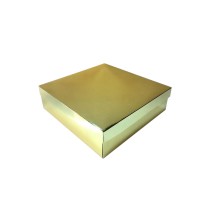 Tahtakale Toptancı Komple Karton Kutu 35X35X10 CM (10 Adet)  Gold