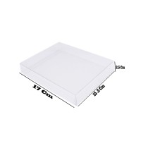 Tahtakale Toptancı Asetat Kutu 15,5X17X2.5 CM (50 Adet)