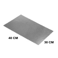 Tahtakale Toptancı Karton Pasta Altlığı 30X40 CM (3 Adet) Gümüş Tahtakale Toptancı Karton Pasta Altlığı 30X40 CM (3 Adet) Gümüş