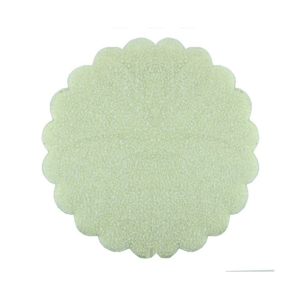 Tahtakale Toptancı Karlı Organze Hazır Kesilmiş Tül 22 Cm (100 Adet)  Krem