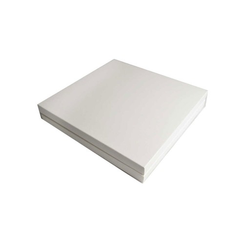 Karton Çikolata Kutusu 16'lı Separatörlü 23.5 X 22.5 CM   Beyaz