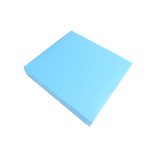 Karton Çikolata Kutusu 16'lı Separatörlü 23.5 X 22.5 CM   Mavi