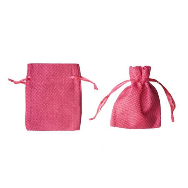 Tahtakale Toptancı Kına Çerez Kesesi Naturel 9X12 Cm (20 Adet)  Fuşya