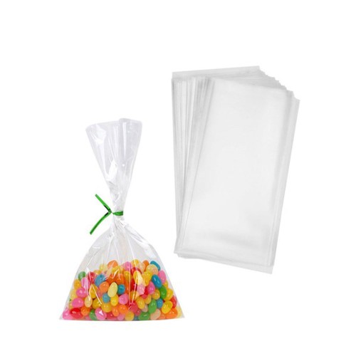 Şeffaf Cake Pops ve Kurabiye Poşeti 10X20 CM  (25 Adet)