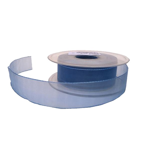 Tahtakale Toptancı Şifon Kurdele 2.5 Cm (20 Metre)  Mavi