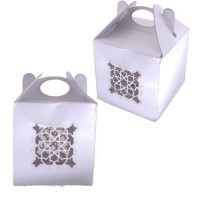 Tahtakale Toptancı Karton Kutu Lazer Kesim Kına Çerez Ve Hediye İçin 6X6X6 (25 Adet) Beyaz Tahtakale Toptancı Karton Kutu Lazer Kesim Kına Çerez Ve Hediye İçin 6X6X6 (25 Adet) Beyaz