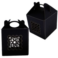 Tahtakale Toptancı Karton Kutu Lazer Kesim Kına Çerez Ve Hediye İçin 6X6X6 (25 Adet) Siyah Tahtakale Toptancı Karton Kutu Lazer Kesim Kına Çerez Ve Hediye İçin 6X6X6 (25 Adet) Siyah