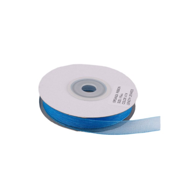 Tahtakale Toptancı Organze Kurdele 20 MM (22 Metre)  Turkuaz
