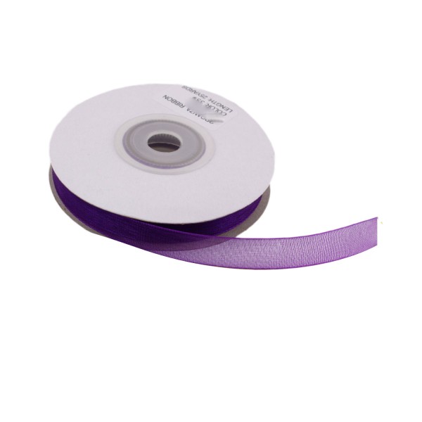 Tahtakale Toptancı Organze Kurdele 20 MM (22 Metre)  Mor