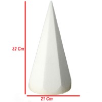 Tahtakale Toptancı Strafor Büyük Boy Beze Kulesi 32 CM