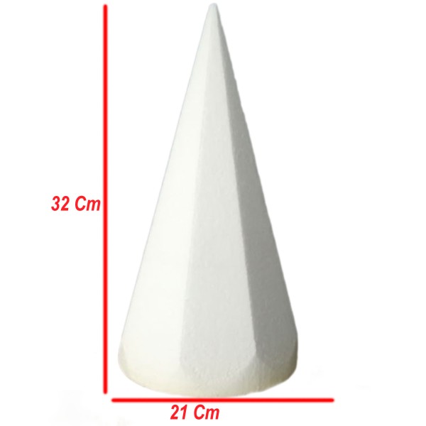 Tahtakale Toptancı Strafor Büyük Boy Beze Kulesi 32 CM