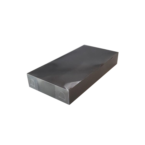 Asetat Kapaklı Karton Kutu 20X10X3 (25 Adet)  Siyah