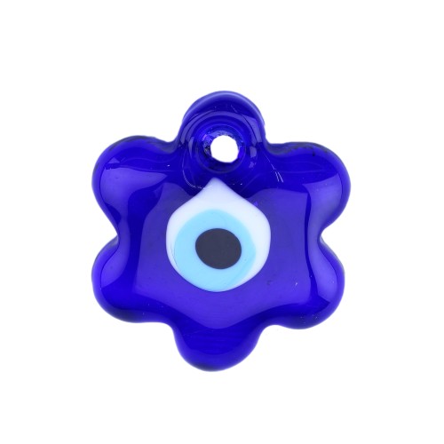 Cam Nazar Boncuğu Delikli Papatya Modeli Küçük