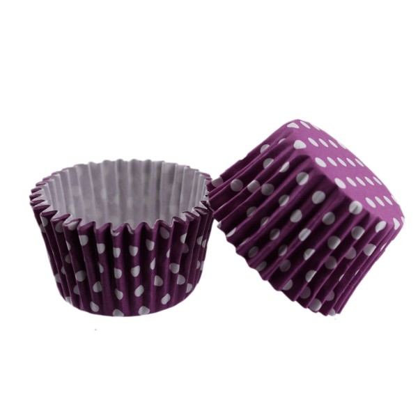 Tahtakale Toptancı Cupcake Kalıbı Pet Kapsül Kek Kalıbı 48X34 MM (100 Adet) Puantiyeli Mor Tahtakale Toptancı Cupcake Kalıbı Pet Kapsül Kek Kalıbı 48X34 MM (100 Adet) Puantiyeli Mor