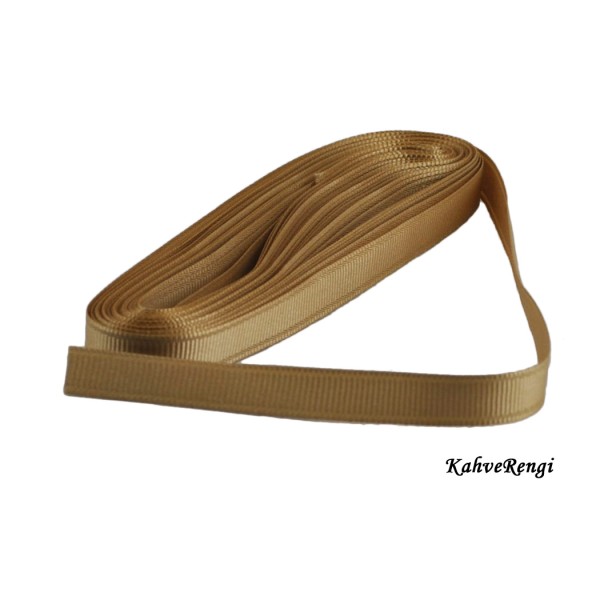Tahtakale Toptancı Grogren  Kurdele 1 Cm Yerli (10 Metre)  KahveRengi