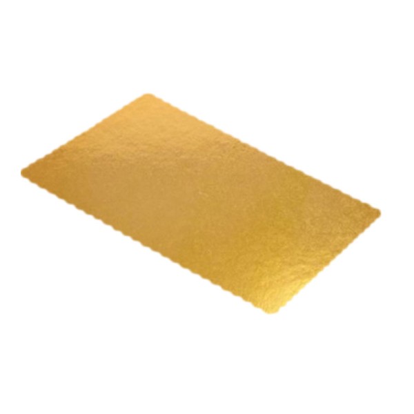 Tahtakale Toptancı Karton Pasta Altlığı  30X40 CM (3 Adet)  Gold