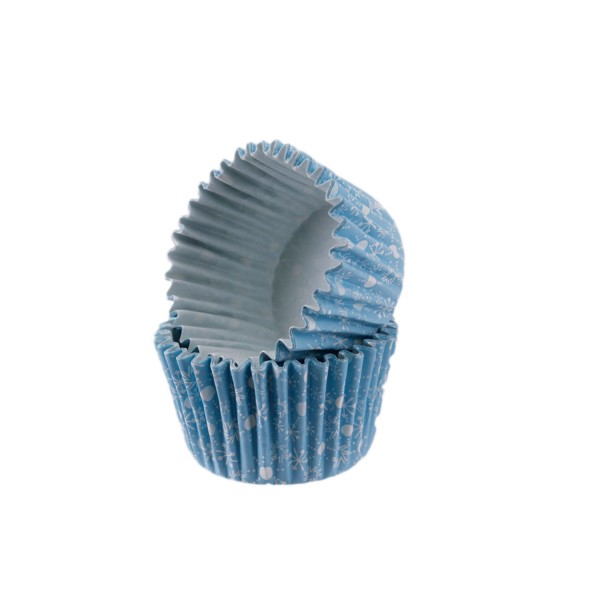 Tahtakale Toptancı Kek Kalıbı Pet Kapsül 52X45 Mm Kağıt Cupcake Kağıdı (100 Adet) Kar Desenli Mavi Tahtakale Toptancı Kek Kalıbı Pet Kapsül 52X45 Mm Kağıt Cupcake Kağıdı (100 Adet) Kar Desenli Mavi
