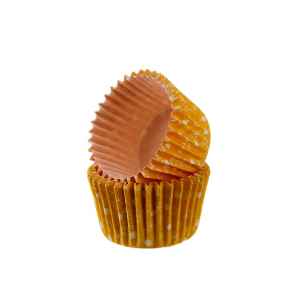 Tahtakale Toptancı Kek Kalıbı Pet Kapsül 52X45 Mm Kağıt Cupcake Kağıdı (100 Adet) Kar Desenli Turuncu Tahtakale Toptancı Kek Kalıbı Pet Kapsül 52X45 Mm Kağıt Cupcake Kağıdı (100 Adet) Kar Desenli Turuncu