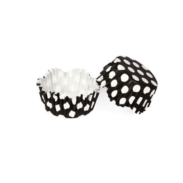 Tahtakale Toptancı Kek Kalıbı Pet Kapsül 65*38 Mm Kağıt Cupcake Kağıdı (100 Adet)  Puantiyeli  Beyaz