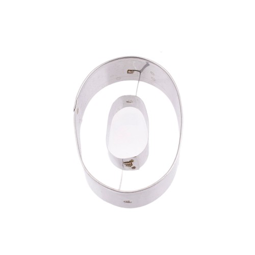 Kek Kurabiye Ve Pasta Kalıbı Metal O Harfİ Büyük Boy Alfabe 8.5 CM