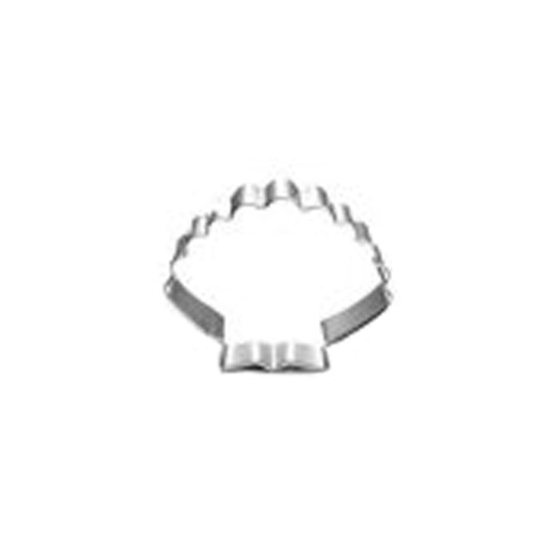 Tahtakale Toptancı Kek Kurabiye Ve Pasta Kalıbı Metal Şekilli  Deniz Kabuğu 6.5X5 CM