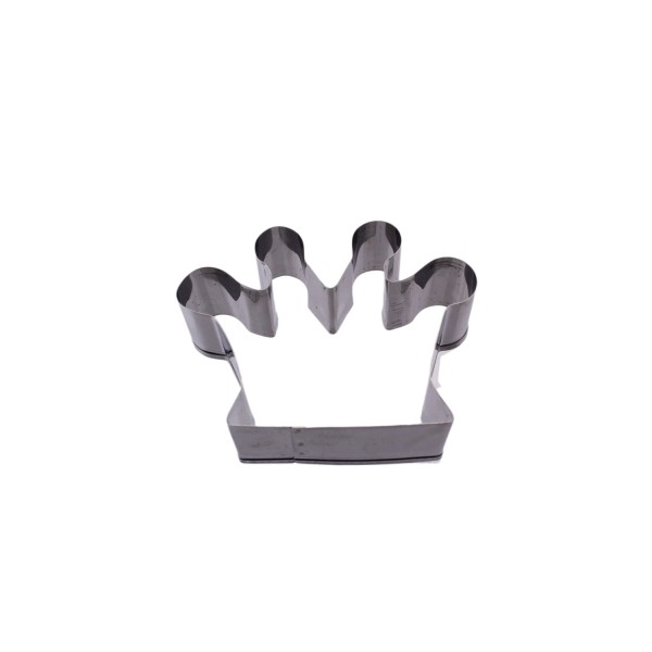 Tahtakale Toptancı Kek Kurabiye Ve Pasta Kalıbı Metal Şekilli Kral Tacı 8.5X6.5 CM
