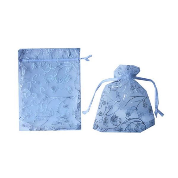 Tahtakale Toptancı Kına Çerez Kesesi Lale Desenli 17X23 Cm (50 Adet)  Krem