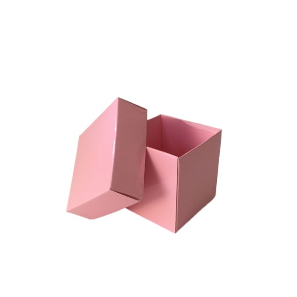 Tahtakale Toptancı Komple Karton Kutu 5X5X5 CM (50 Adet)  Pembe