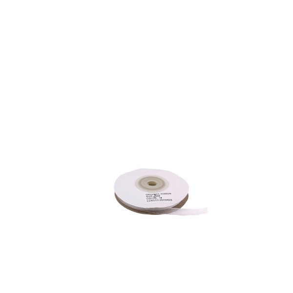 Tahtakale Toptancı Organze Kurdele 3 MM (45 Metre)  Beyaz