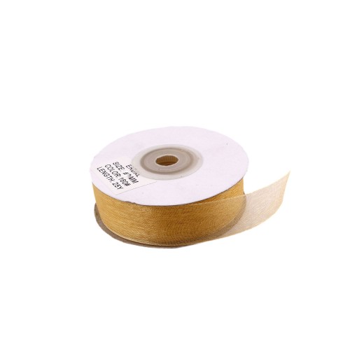 Organze Kurdele 30 MM (22 Metre) Gold Organze Kurdele 30 MM (22 Metre) Gold