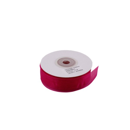 Organze Kurdele 40 MM (22 Metre)  Fuşya