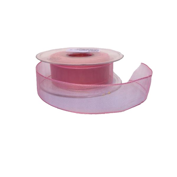 Tahtakale Toptancı Şifon Kurdele 2.5 Cm (20 Metre)  Pembe