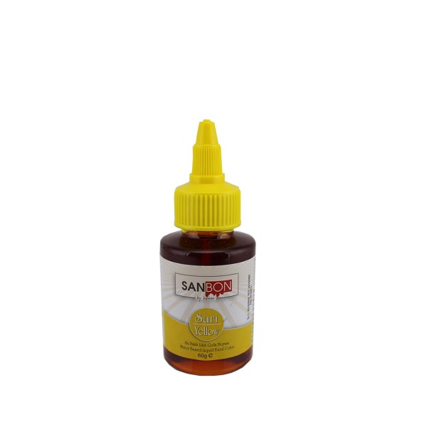 Tahtakale Toptancı Su Bazlı Likit Sıvı Gıda Boyası  60 GR  Sarı