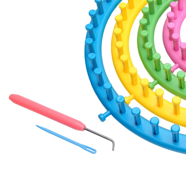 Tahtakale Toptancı Yuvarlak Örgü Tezgahı Ve El Yapım Seti Atkı Ve Bere Yapım Seti