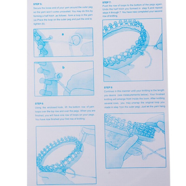 Tahtakale Toptancı Yuvarlak Örgü Tezgahı Ve El Yapım Seti Atkı Ve Bere Yapım Seti